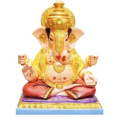 Dagdu Seth Ganpati with Pooja Box 6 Inc