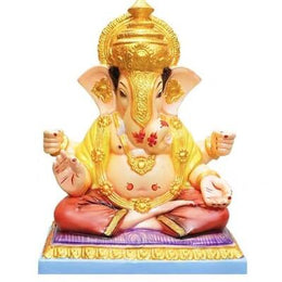 Dagdu Seth Ganpati with Pooja Box 6 Inc