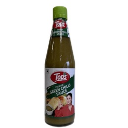 Tops Green Chilli Sauce 650g