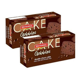 Britannia Gobbles Double Choco Cake 250gm