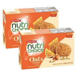 Britannia Nutri Choice Oats Orange 450g