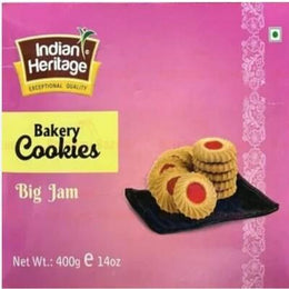 Indian Heritage Big Jam Cookies 400g