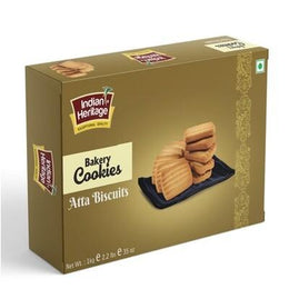 Indian Heritage Atta Biscuits Cookies 1kg