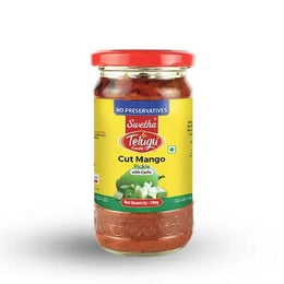 Swetha Telugu Cut Mango Pickle 300gm
