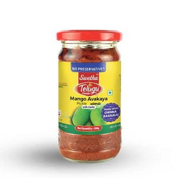 Swetha Telugu Mango Avakaya Pickle 300gm