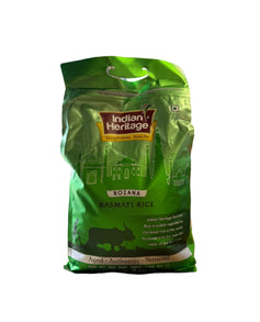 Indian Heritage Rozana Basmati Rice 5Kg